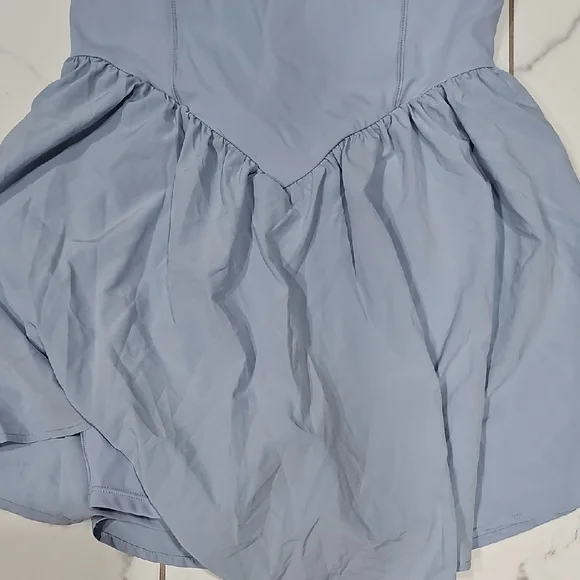 NWT Halara BreezeFul Square Neck Backless Mini Dress | Fits Like Small | No Cups - Picture 4 of 6